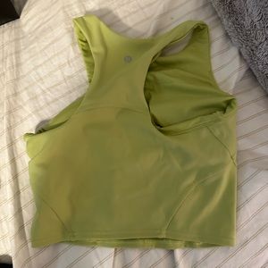 Wunder train racer back tank top worn twice